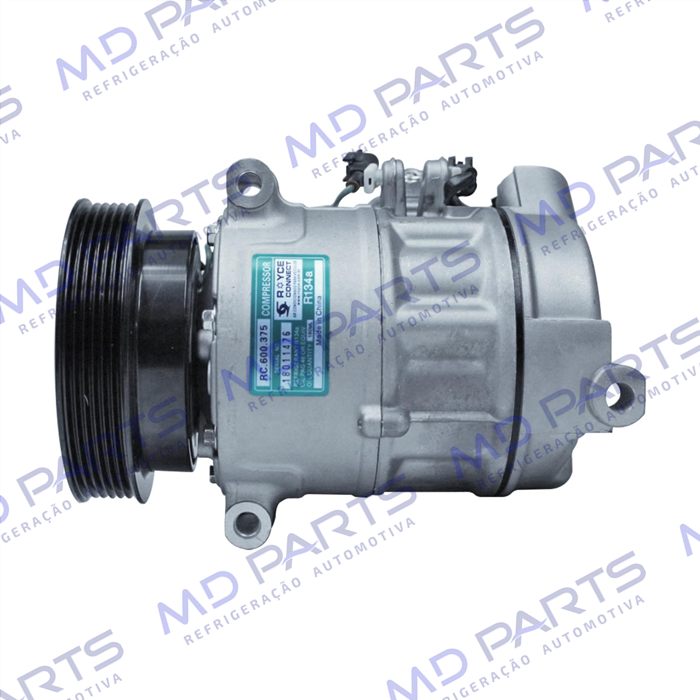 Compressor Volvo XC60 / Land Rover Freelander 2 - 12 Volts Polia 6pk 127mm OEM: 31291136
