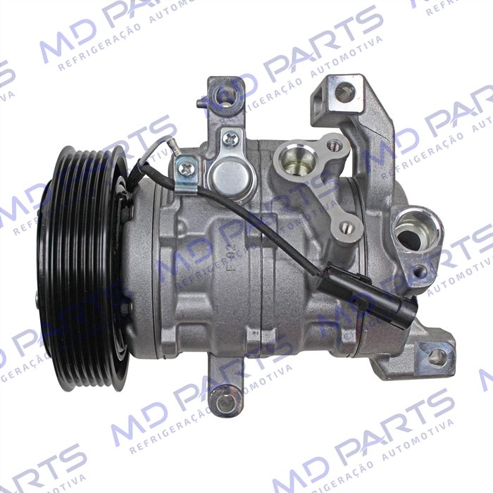 Compressor Modelo Denso Honda Civic Motor 1.8/2.0 2009 Até 2014 - 12 Volts Polia 6pk 120mm