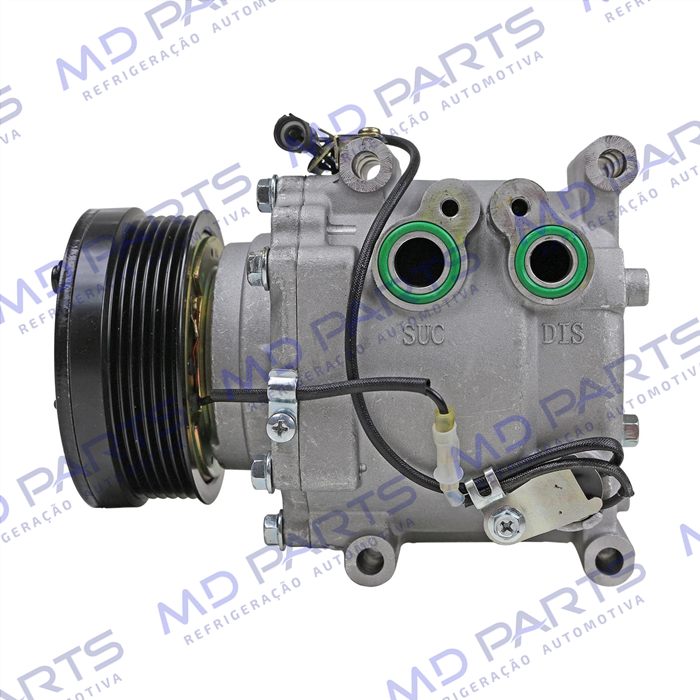 Compressor Lifan X60 - 12 Volts Polia 6pk 100mm