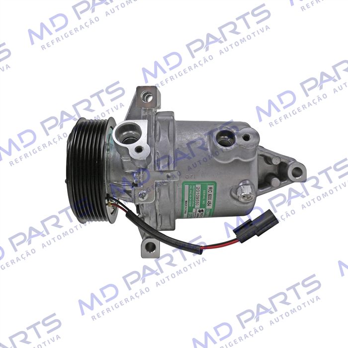 Compressor Calsonic Nissan Kicks 1.6 2016 Até 2019/ Renault Sandero/ Logan/ Duster/ Oroch/ Captur 2017 Até 2019 Motor 1.6 - 12 Volts Polia 7pk 104mm OEM: 926005RA0A/ 926006053R