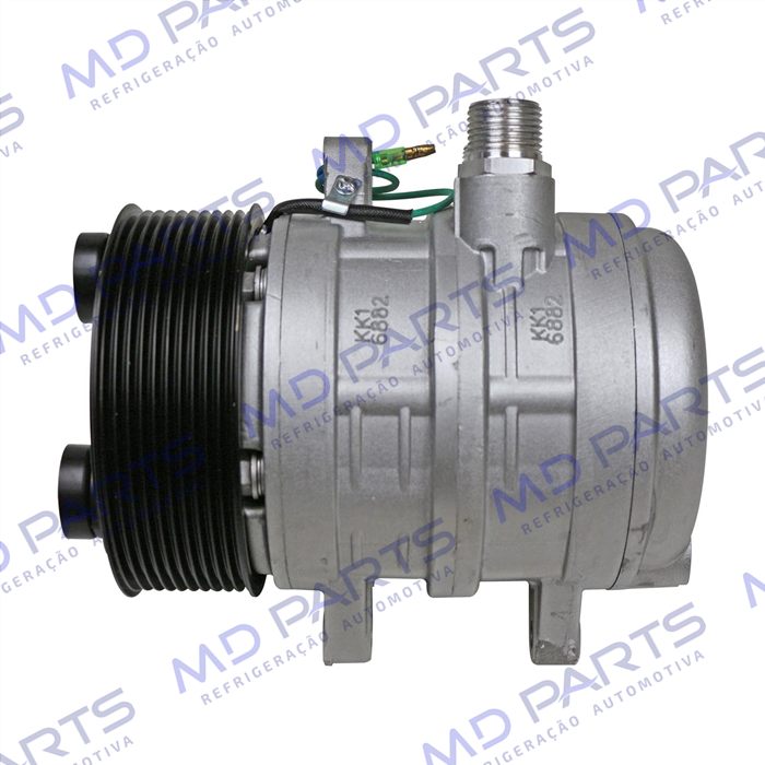 Compressor Seltec TM08HD Caminhão Randon - 24 Volts Polia 10pk 123mm OEM: 218004324