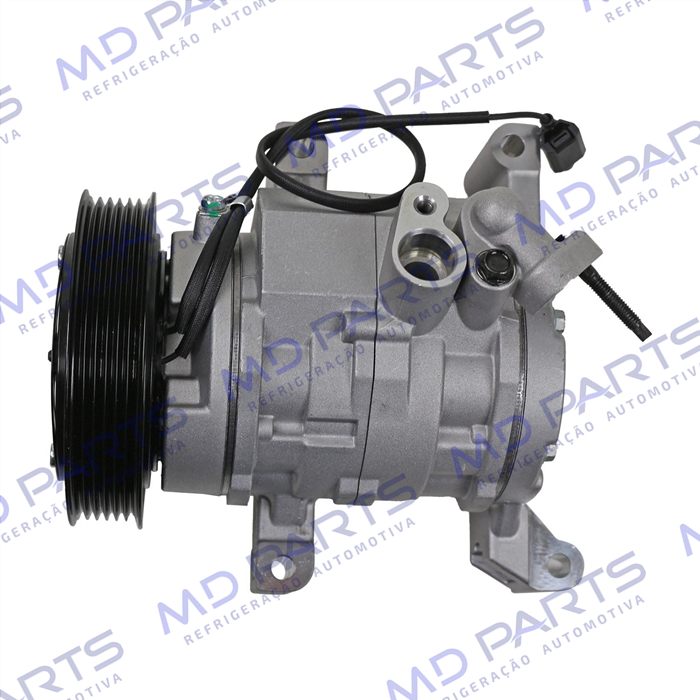 Compressor Modelo Hanon Systems Honda Civic Motor 2.0 Geração 10 2017> - 12 Volts Polia 6pk 125mm OEM: CVFBA-04 / 38800-5FG-M11-M6