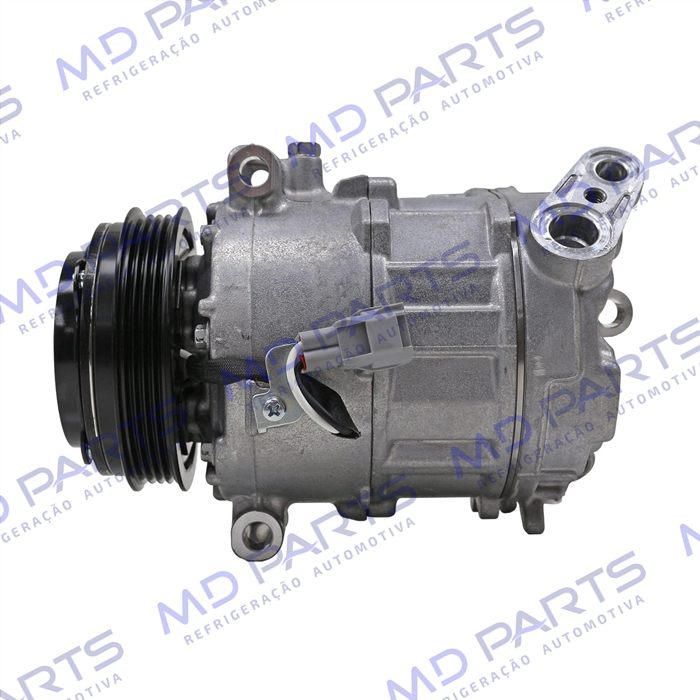 Compressor 7SBH17C Fiat Ducato Motor 2.3 2019> - 12 Volts Polia 4pk 109mm OEM: 447160-6744 / P68155464AA/ K68155464AA