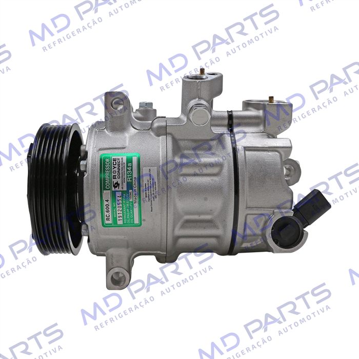 Compressor Volkswagen Golf 2013>/ Polo 2018>/ Audi A3 / Q3 2014> - 12 Volts Polia 6pk 115mm OEM: 5Q0820803R