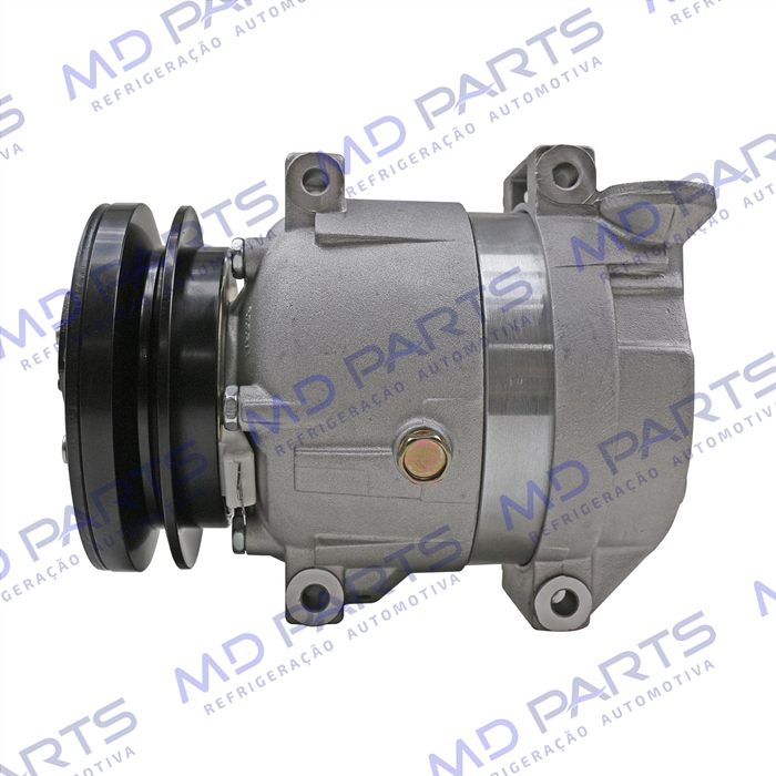 Compressor Harrison V5 Máquina Trator Plus LS - 12 Volts Polia Canal A 131mm OEM: 40364934