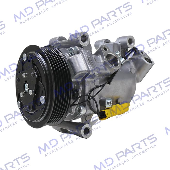 Compressor Citroën Jumpy 2018>/ Peugeot Expert 2018>/ Fiat Scudo 2023> - 12 Volts Polia 6pk 114mm OEM: 9830148880/ 9830148980