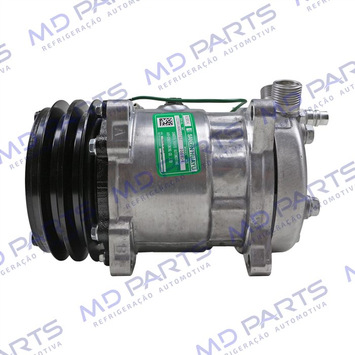 Compressor SANDEN 5H14 8 Orelhas - 24 Volts Polia 2A 132mm Universal R134a