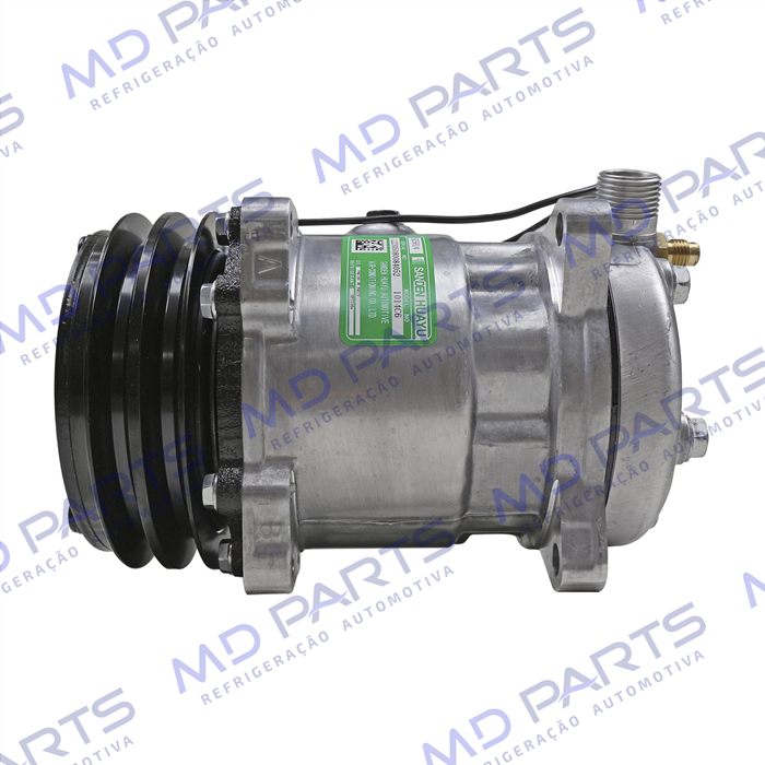 Compressor SANDEN 5H14 8 Orelhas - 12 Volts Polia 2A 130mm Universal R134a
