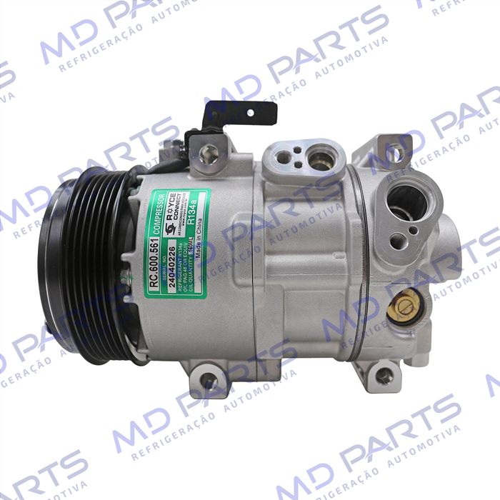 Compressor Modelo Doowon Hyundai DV10 HB20 1.0 Turbo Motor 3 Cilindros 2021> - 12 Volts OEM: 97701R1500