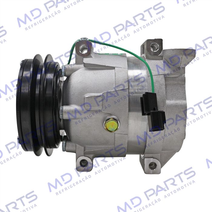 Compressor Modelo Harrison V5 HHI Máquina XCMG XE225BR - 24 Volts Polia Canal A