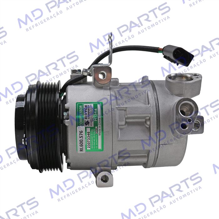 Compressor Modelo Mahle CVC Volkswagen Fox 2014> / Gol G7 2016> / UP 2014>/ Voyage 2017> - 12 Volts Polia 6pk 114mm OEM: 5U0820803M