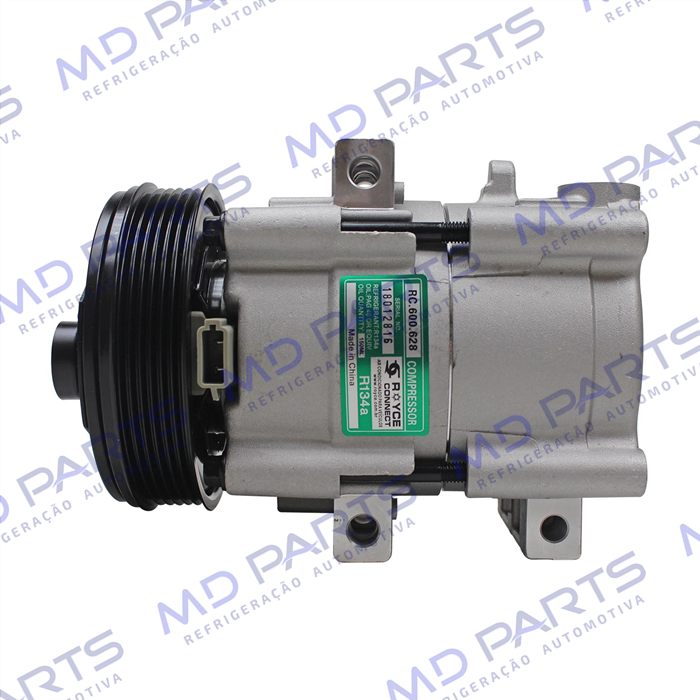 Compressor Modelo Fic Ford FS10 FX15 F250 Diesel - 12 Volts Polia 6pk 126 mm