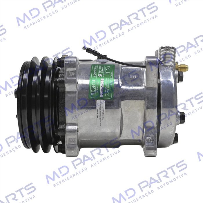 Compressor Modelo AA5H14AA 8 Orelhas - 12 Volts Polia 2A 130mm Universal R134a