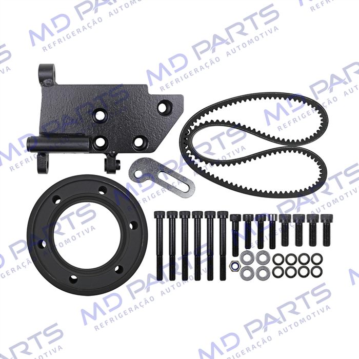 Suporte do Compressor Modelo 5H14/7H15 Polia 2A Caminhão MB Accelo/Atego 915/1016/1315/1318/1620 Eletrônico