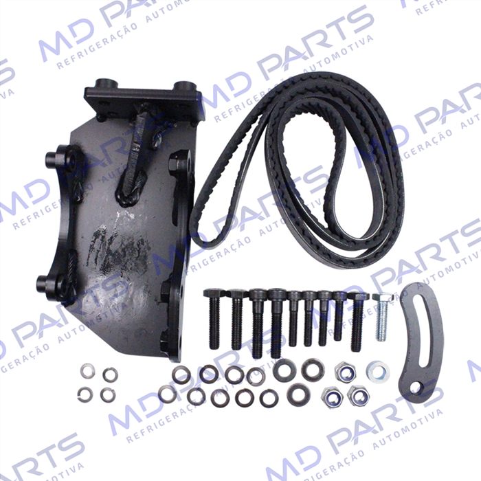 Suporte Do Compressor Modelo 5H14/7H15 8pk Caminhão Volkswagen 8-150/ 15-170/ 24-250/ 17-250 4 Cilindros Worker Constellation Eletron Cummins