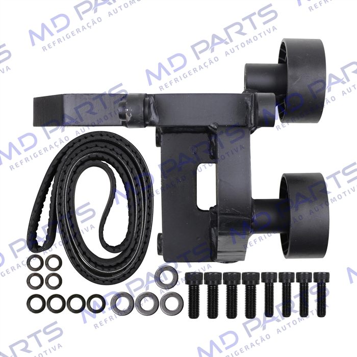 Suporte do Compressor Modelo 5H14/7H15 Polia 8PK Caminhão Mercedes Benz Accelo 815 / 915 / 1016 Eletrônico