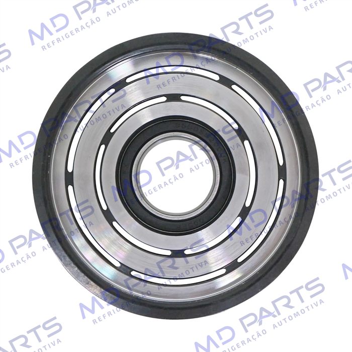 Polia do Compressor Sanden 7H15 RC.600.290/ RC.600.350 Caminhão Scania 2012> 10pk 120mm