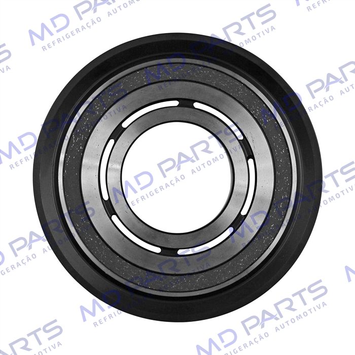 Polia Do Compressor Denso 10S15 Toyota Hilux SW4 / SRV 2005> Honda New Civic ESX / LXS 7PK 125mm