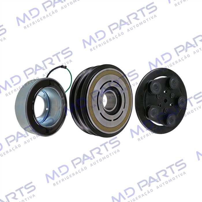 Conjunto de Embreagem do Compressor RC.600.461 Seltec/ Zexel TM31HD - 24 Volts Polia 2B 158mm