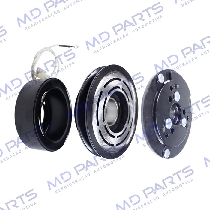 Conjunto de Embreagem do Compressor RC.600.200 5H14/ 6P148 - 12 Volts Polia Canal 1A 142mm