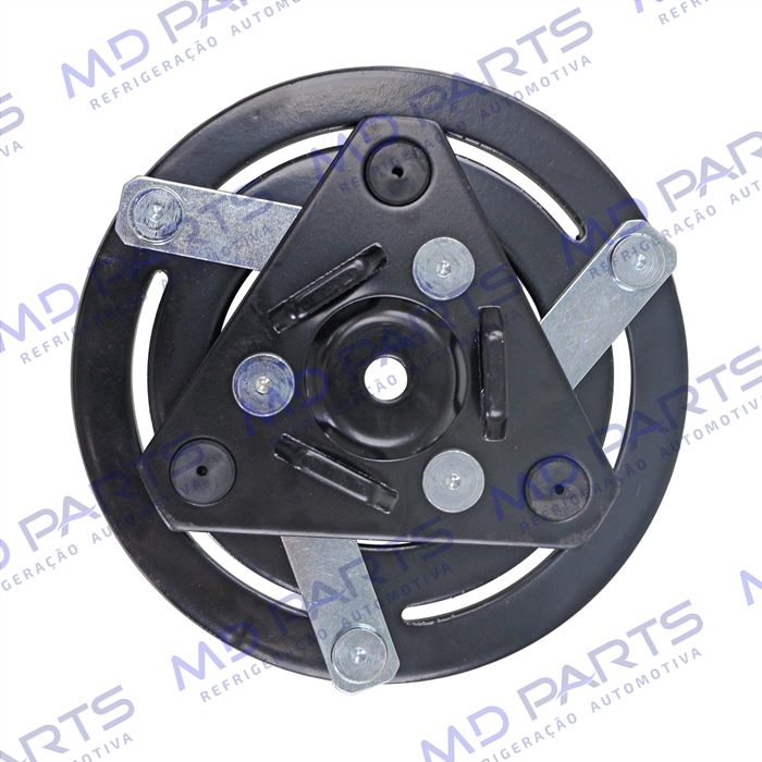 Embreagem do Compressor Modelo Mahle Fiat Argo/ Cronos/ Mobi/ Uno/ Palio 2014> com Garra Para Ferramenta Eixo Estriado