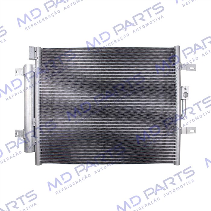 Condensador Fiat Palio/ Siena/ Strada 2003>/ Idea 1.8 2006> Fluxo Paralelo
