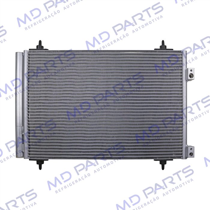 Condensador Citroën C4 Picasso 2.0 16 Válvulas Gasolina/ C4 2.0 16 Válvulas Flex 2009>/ C4 Lounge THP/ Peugeot 307/ 308/ 3008/ 408/ RCZ Fluxo Paralelo OEM: 6455GH