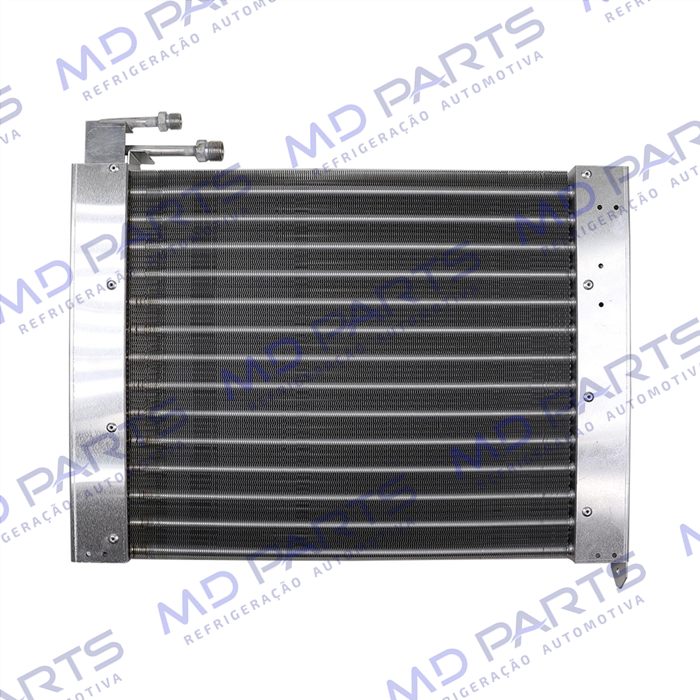 Condensador Máquina Trator Case Farmall 55C/65C/75C/80/90/95U/100/105U/110/120/130A New Holland TL Tubo Aletas A/A OEM: 87541744