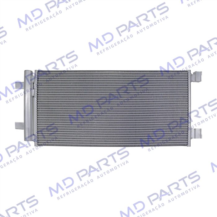 Condensador Chevrolet Tracker 1.0/1.2 Turbo 2020>/ Montana 1.2 Turbo 2023> Fluxo Paralelo OEM: 26325181/ 26405418