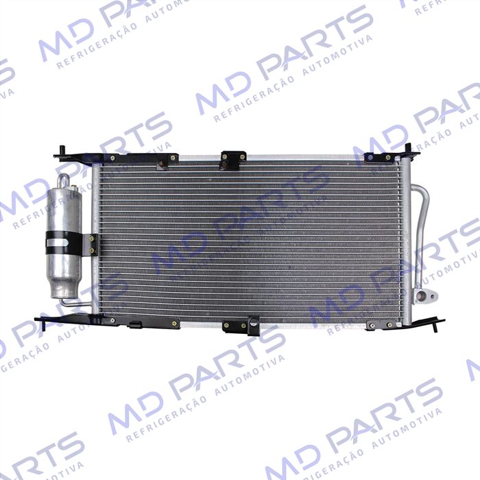 Condensador Chevrolet Corsa Sedan 1.0 2003 Até 2010 Fluxo Paralelo OEM: 93370780/ 93378126