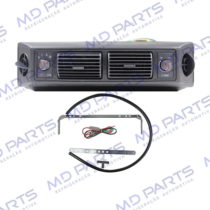 Caixa Evaporadora Universal com Válvula de Expansão Block - 24 Volts 4 Difusores 400x300x150mm
